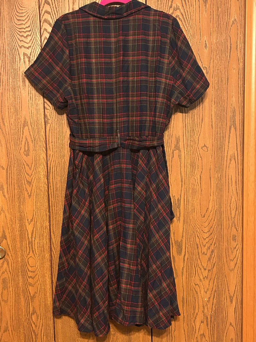 ModCloth Rustic Elegance Casual Dress-Sailor Sea Plaid - Picture 3 of 3